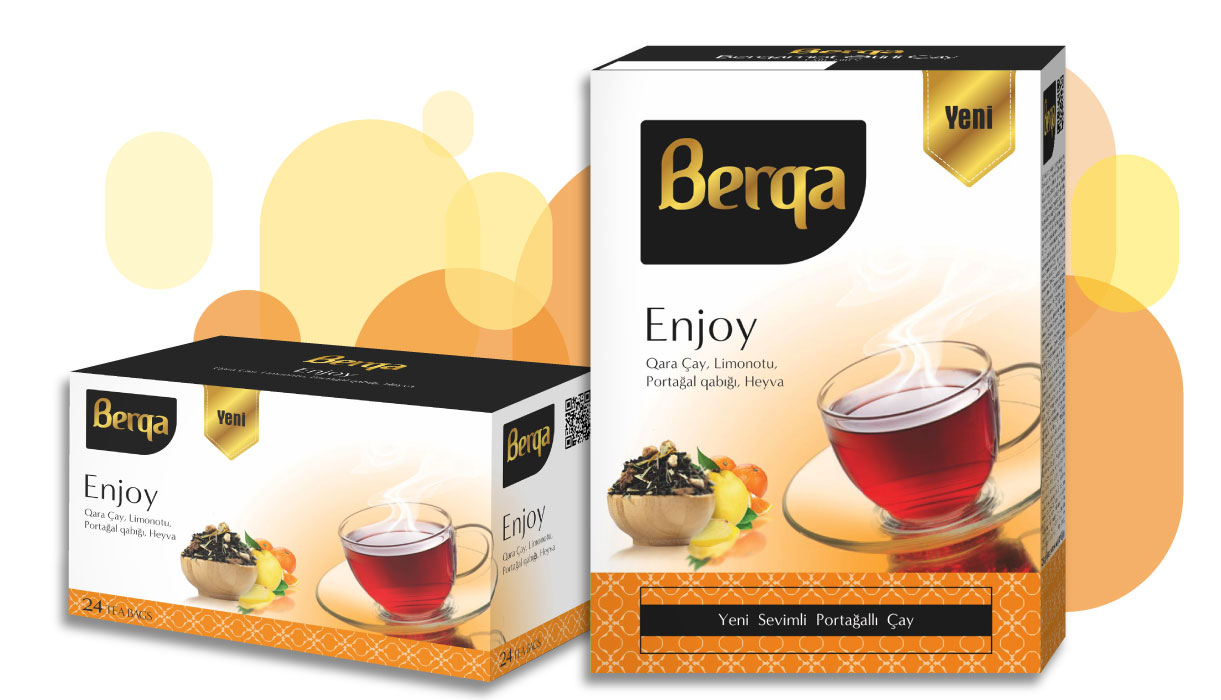Berqa enjoy tea